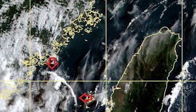 一圖看海峽上「弧狀雲線」鄭明典：今晚會影響台灣西南部