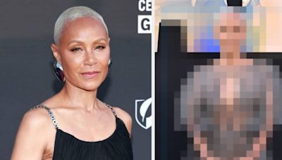 Jada Pinkett Smith Wore An Optical Illusion Dress To The "Bad Boys: Ride Or Die" Premiere, And It...