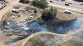 UPDATE: Grass fire contained near Valley Hi Golf Course