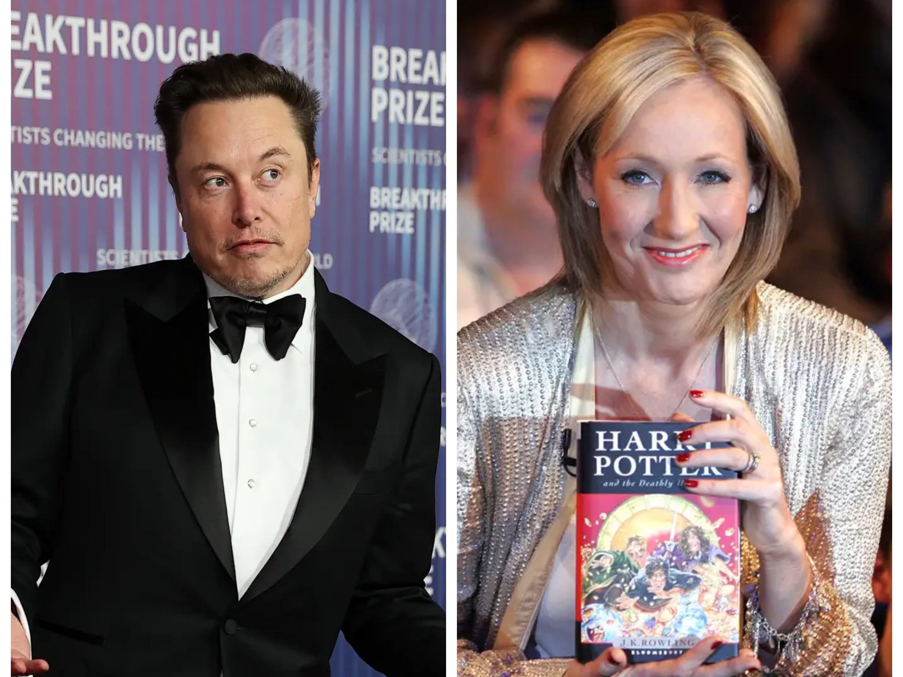 Elon Musk gives some advice to J.K. Rowling, suggesting she post 'interesting and positive content' on X