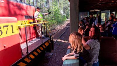 ‘Something magic.’ New Hope Valley Railway marks 40 years of train rides in Wake County