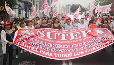 Sutep anunció huelga nacional en el Día del Maestro: estas son las demandas que exigen al Minedu y MEF