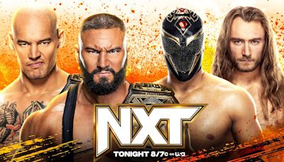 WWE amplía la cartelera del episodio de NXT de esta noche