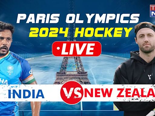 IND vs NZ Hockey Live Score: Vivek Sagar Prasad Scores Early In Second Half, Gives India Lead