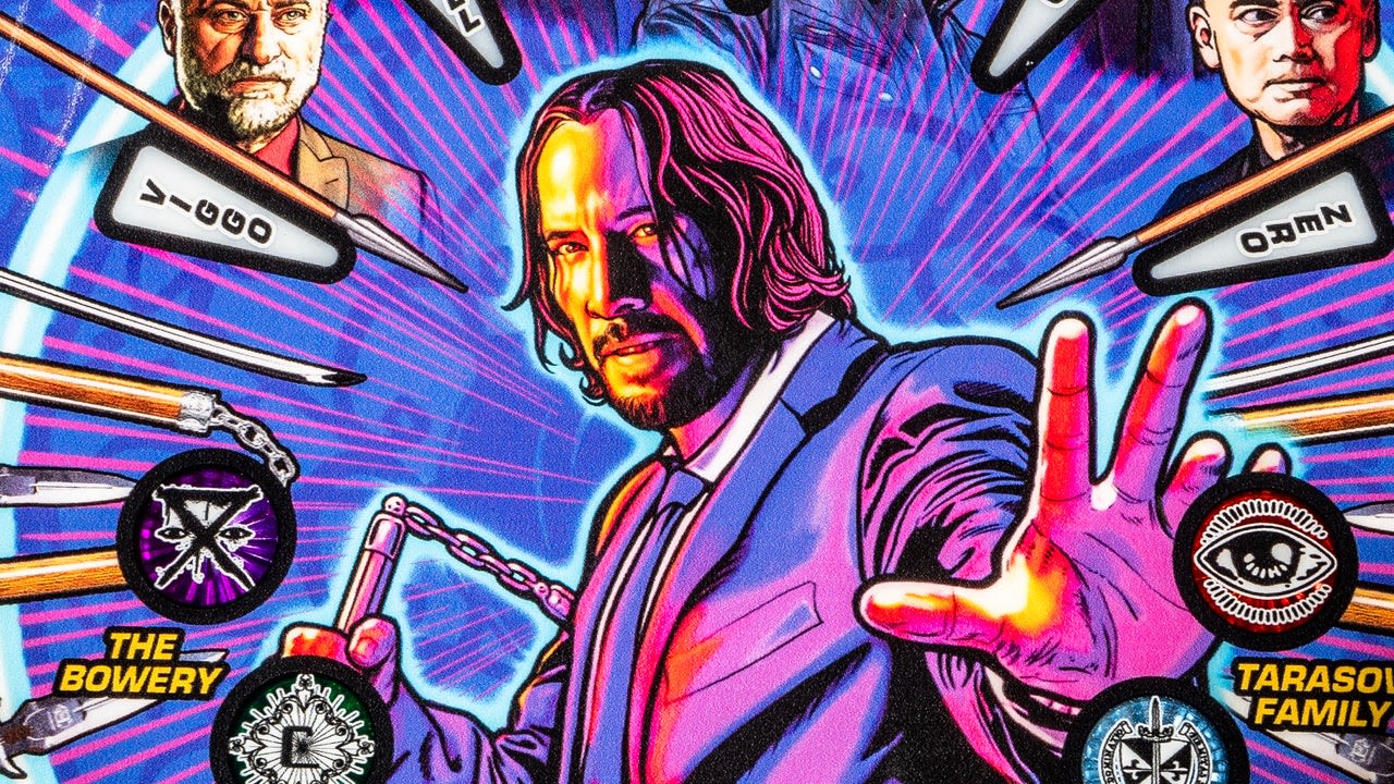 John Wick Pinball Machine Announced, Touts Pinball’s First AI-Augmented Software - IGN