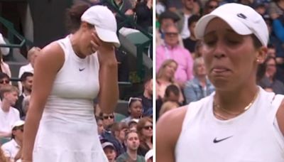 Madison Keys retires in tears after calling physio and serving for match twice