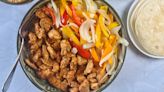 Sheet-Pan Chicken Fajitas With Spicy Avocado Crema Recipe