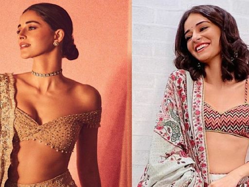 5 times Ananya Panday turned heads in lehengas; girls take cues for your best friend’s engagement party