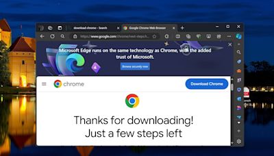 Microsoft Edge aggressively wants you to ditch Chrome on Windows 11