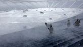 Buffalo Bills stadium gets shoveled out by fans, winter storm warning calls for more snow