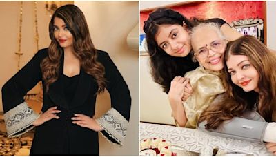 Aishwarya Rai Bachchan drops PICS ft daughter Aaradhya from her mother Brinda’s birthday celebrations