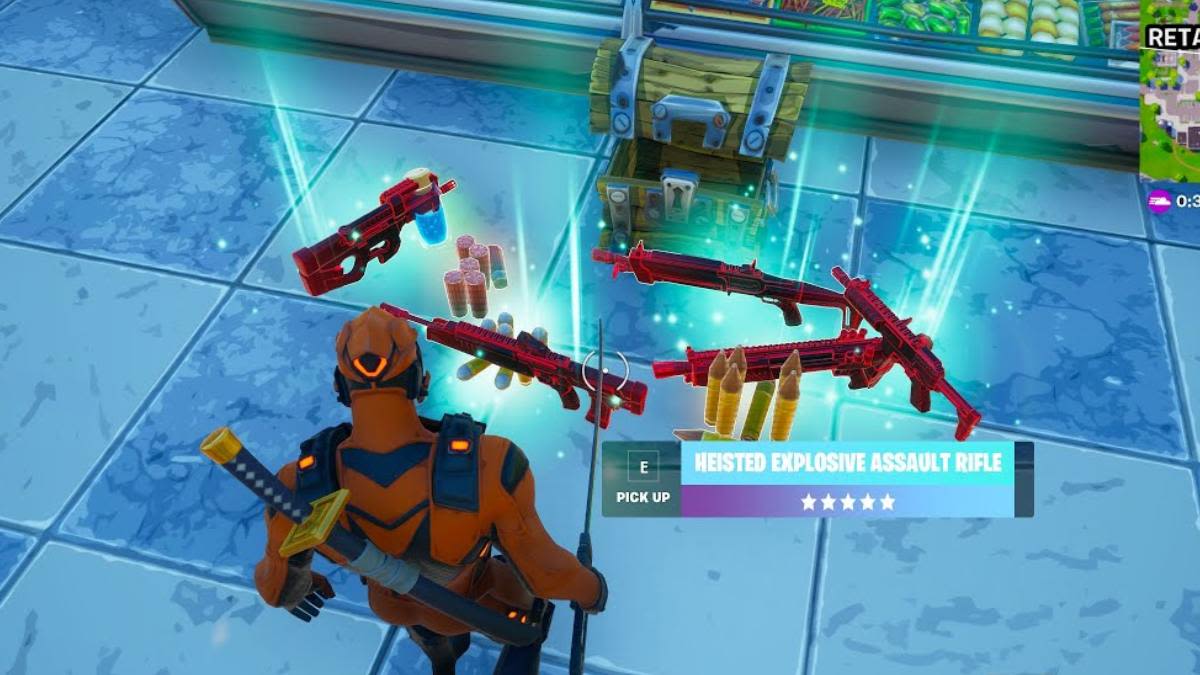 This secret Fortnite chest has everything you need but is extremely rare