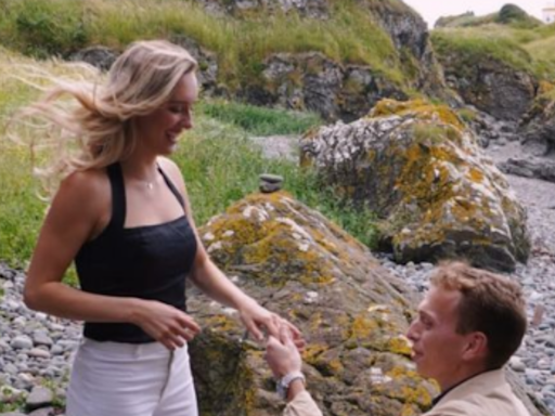 Celtic star gets engaged to stunning Wag at iconic Scottish golf location