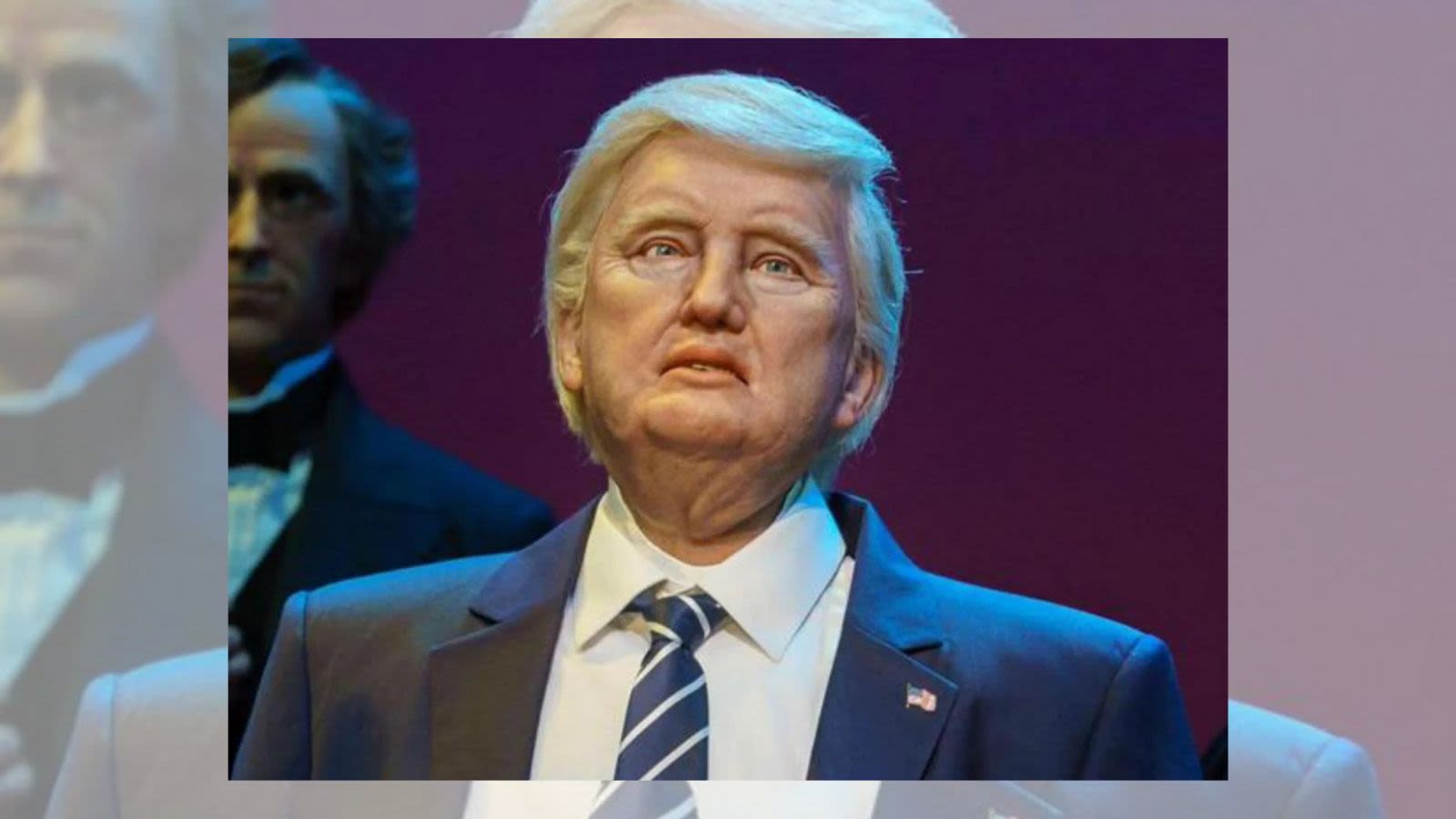 Fact Check: This Photo Allegedly Shows a Trump Animatronic Figure as It Appears in Disney World. Here's What We Learned