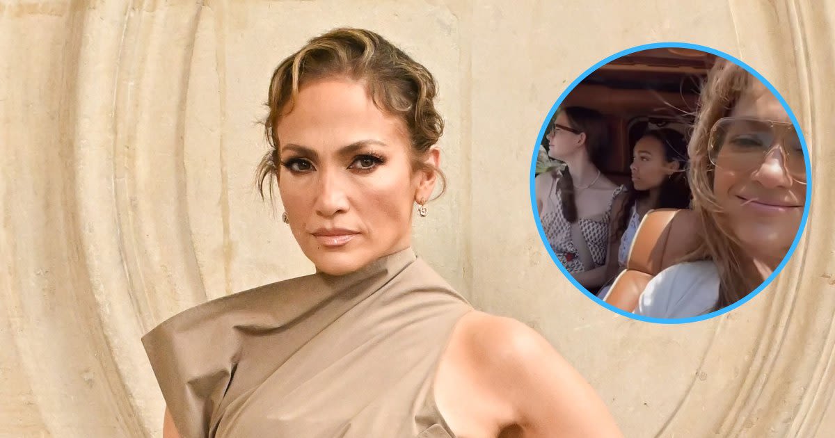 Jennifer Lopez Enjoys Car Ride With Ben Affleck's Daughter Violet