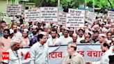 Mulund residents protest against rehab buildings near college | Mumbai News - Times of India