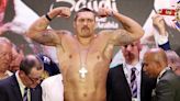 Oleksandr Usyk weight announced incorrectly ahead of Tyson Fury fight
