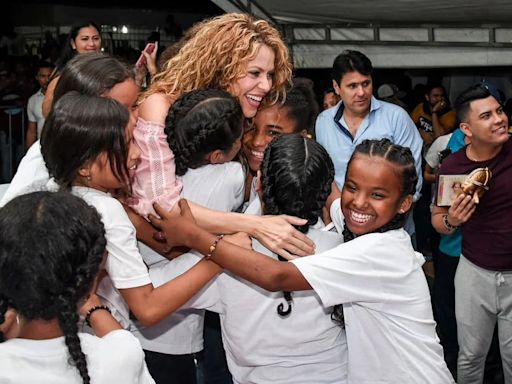 La Fundación de Shakira Pies Descalzos construirá cuatro nuevos colegios en Colombia