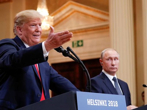 Kremlin welcomes Trump comments on Russia being 'a war machine' but says it remains clear-eyed