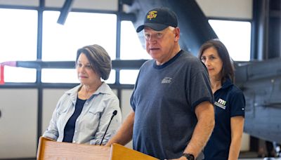 Tim Walz Seeks to Build Trust, One T-shirt at a Time