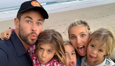 Elsa Pataky Gives Sweet Tribute to Chris Hemsworth on Australian Father's Day: 'Almost Perfect'