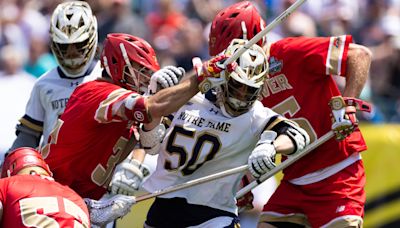 Photos: Notre Dame lacrosse vs Denver in NCAA national semifinal Saturday