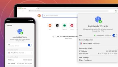 DuckDuckGo加入瀏覽器提供VPN服務競爭，額外加入外洩隱私移除與身分遭竊恢復服務