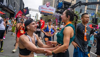 FOUND: Rock ‘n’ Roll Marathon organizers gift couple photo of finish line engagement