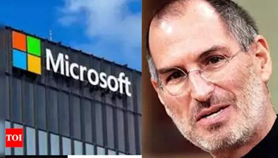 Amid Microsoft outage, Steve Jobs’ old video criticising Microsoft gains attention | - Times of India