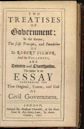 Two Treatises of Government