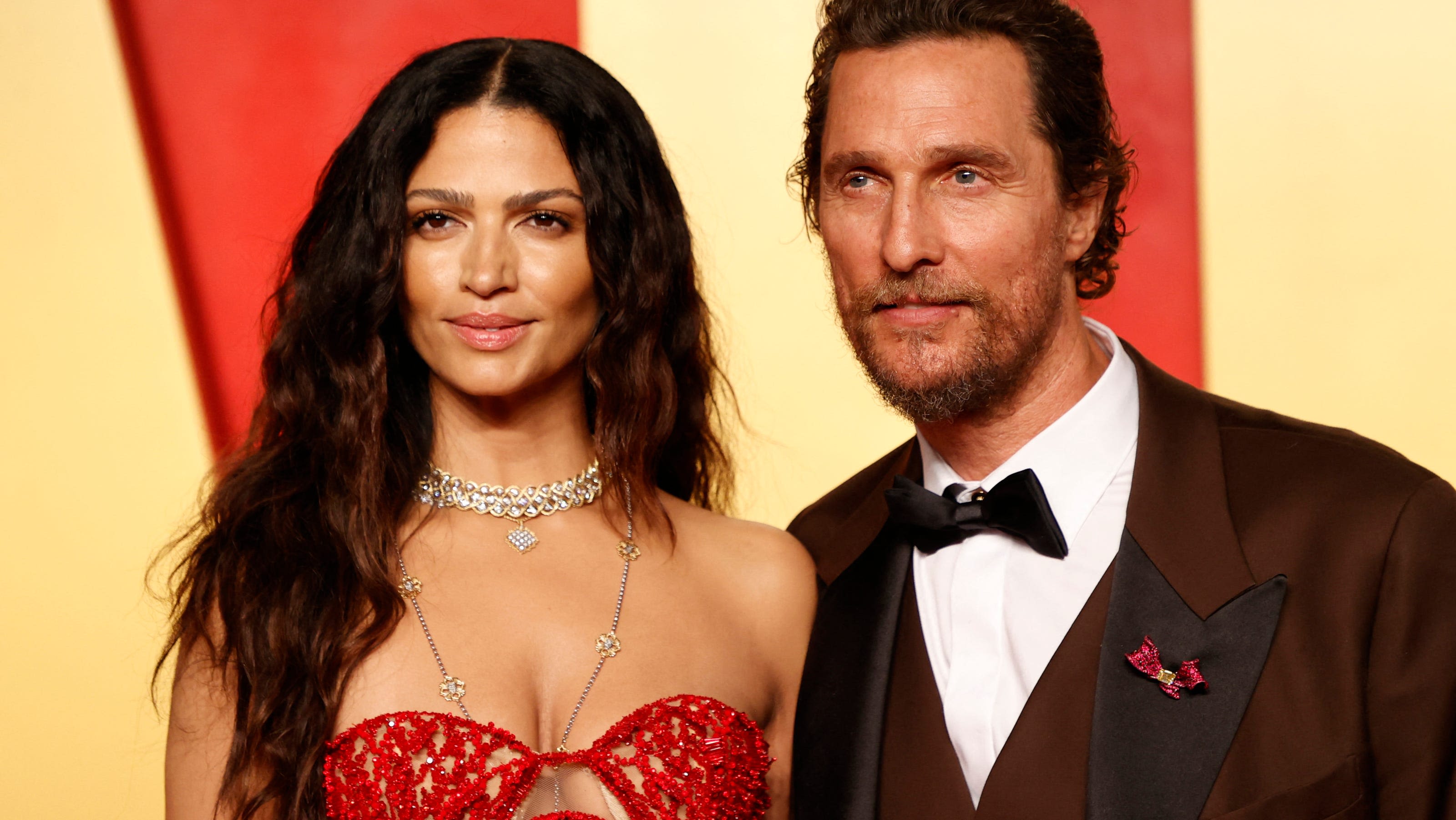 Matthew and Camila McConaughey go pantsless again for Pantalones tequila promotion