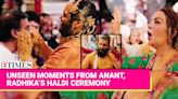 Anant Ambani Covers Nita, Mukesh Ambani in Haldi; Radhika, Ranveer Singh’s Dance to Dhol Beats Steals the Show