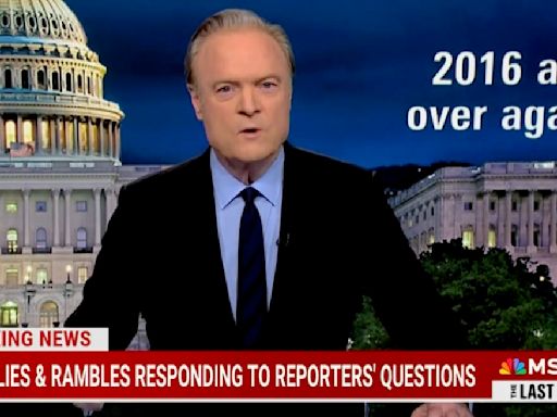 MSNBC Host Lawrence O’Donnell Slams His Own Network on Air Over Trump’s Press Conference