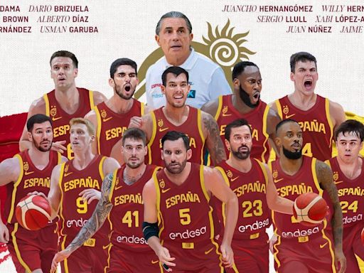 Lista de la selección española de baloncesto: Los 12 para el Preolímpico de Sergio Scariolo, con Alberto Díaz