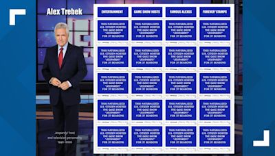 'Who is Alex Trebek?': USPS honors late 'Jeopardy!' host with Forever stamp