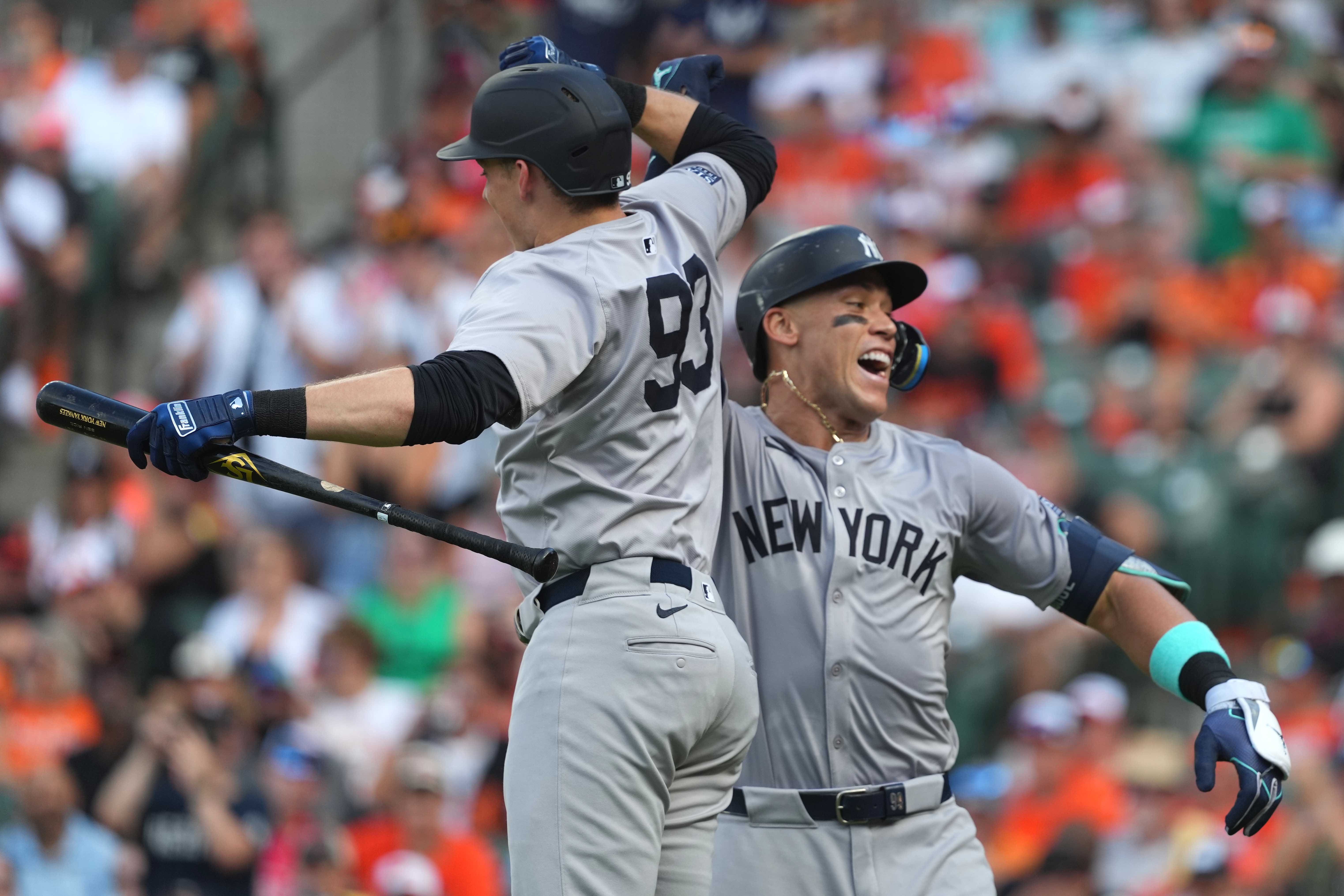 Yankees win a series at Baltimore, Aaron Judge hits home run No. 34