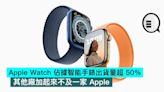 Apple Watch 佔據智能手錶出貨量超 50%，其他廠加起來不及一家 Apple