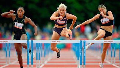 Sarah Lavin and Nick Griggs fly the Irish flag high at 70th edition of the Cork City Sports