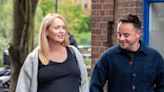 Ant McPartlin beams as he's seen with heavily pregnant wife Anne-Marie