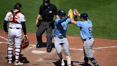 Jonny DeLuca homers to carry Rays past Orioles 2-0