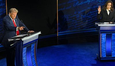 Trump y Harris ofrecen visiones opuestas para EEUU en un candente debate