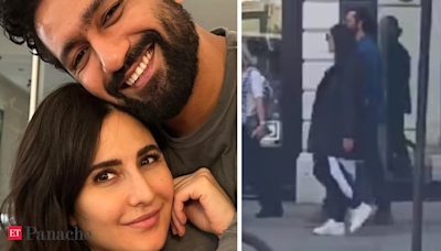 Katrina Kaif-Vicky Kaushal's viral video from London fuels pregnancy rumours, netizens say 'she seems more pregnant than Deepika': Watch