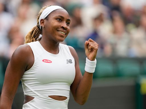 Sin presión Gauff avanza a la tercera ronda en Wimbledon, Alcaraz también gana