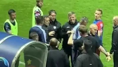 League of Ireland fans react to Damien Duff Ruaidhri Higgins post-match bust up