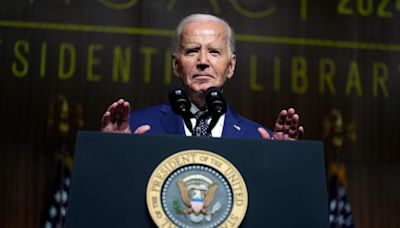 Biden speaks on civil rights, Supreme Court proposals at LBJ Presidential Library