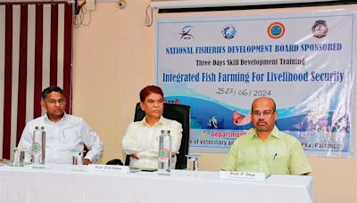 3-day training on fish farming ends