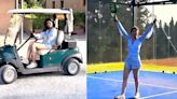 If Not Yoga, Pickleball And Cycling Surely Kept Shilpa Shetty Fit On Her Holiday