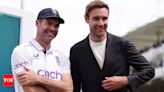 It's such a nice way to finish and walk off the field, says Stuart Broad on James Anderson’s retirement | Cricket News - Times of India