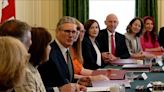 New PM Sir Keir Starmer holds first cabinet meeting after landslide victory