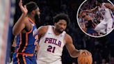76ers’ Joel Embiid didn’t look bothered one bit by hostile Garden environment